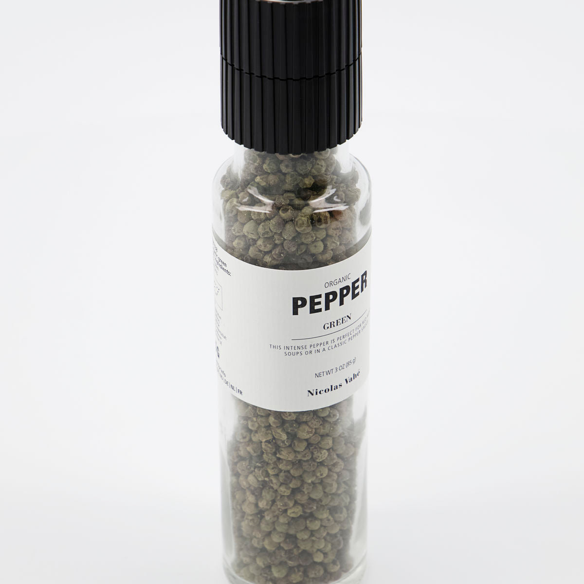 Nicolas Vahé Organic Green Pepper: Pure flavor for culinary delight.