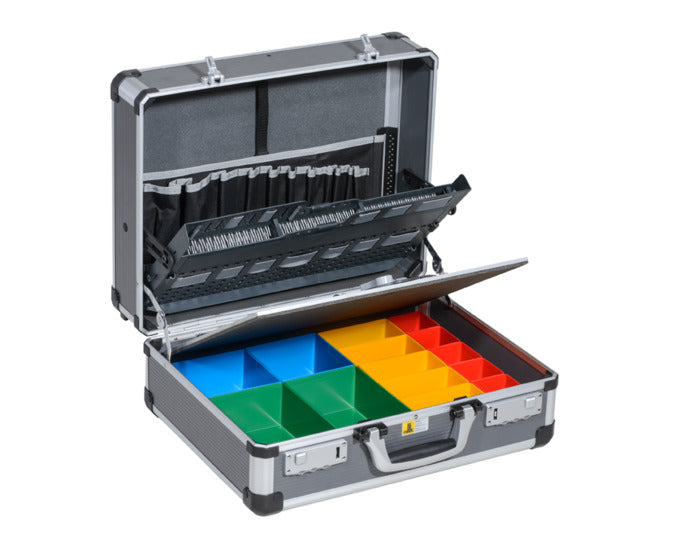 ALLIT Werkzeugkoffer Alu Plus Servce C 44-3 in  präsentiert im Onlineshop von KAQTU Design AG. Werkzeug ist von ALLIT