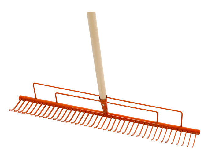 OFFNER Rasenrechen mit 40 Zinken mit Stiel in  präsentiert im Onlineshop von KAQTU Design AG. Gartenwerkzeug ist von OFFNER