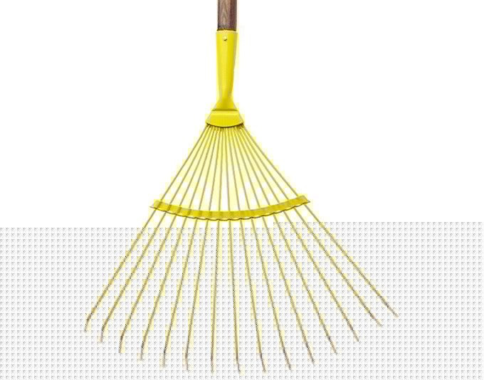 ZEINTRA Laubbesen Zeintra mit Stiel 380 mm in  präsentiert im Onlineshop von KAQTU Design AG. Gartenwerkzeug ist von ZEINTRA