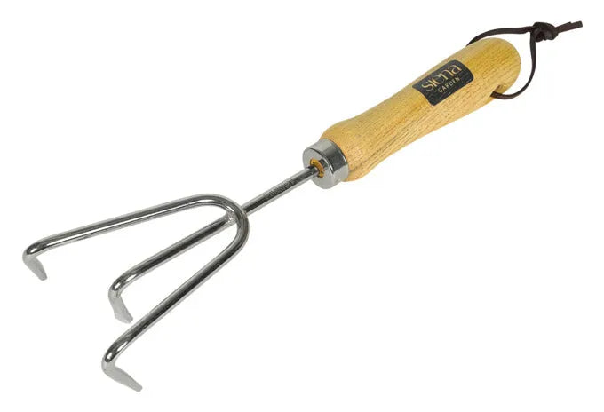 SIENA GARDEN Handgrubber Classicline mit 3 Zinken 26.5 cm in  präsentiert im Onlineshop von KAQTU Design AG. Gartenwerkzeug ist von SIENA GARDEN
