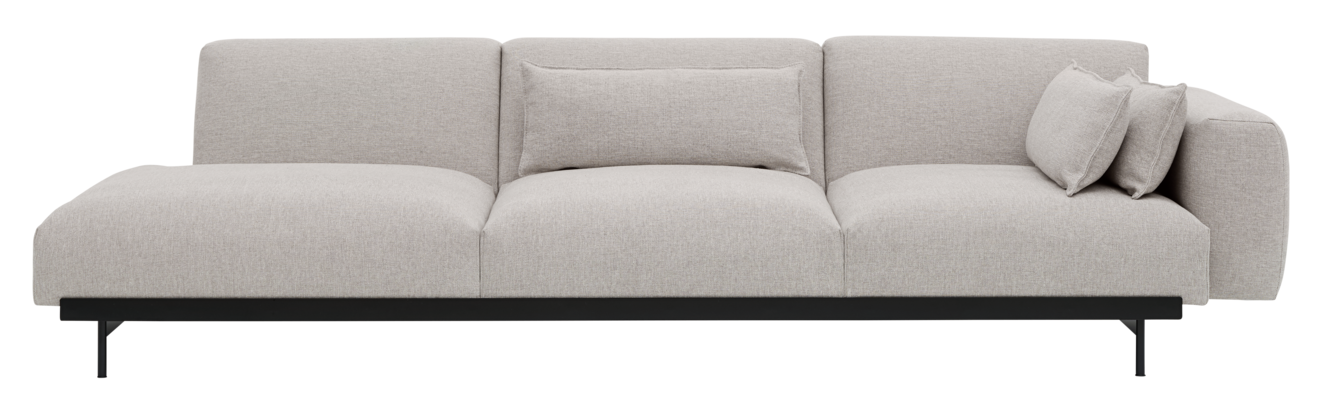 In Situ 3er Sofa offen in Combo 2: Clay 12 präsentiert im Onlineshop von KAQTU Design AG. 3er Sofa ist von Muuto