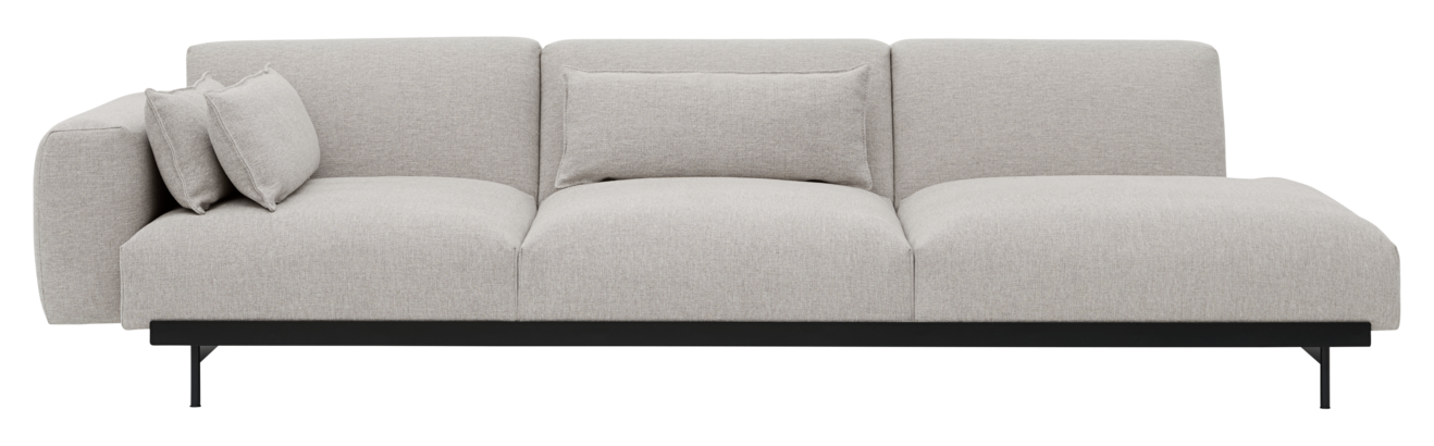 In Situ 3er Sofa offen in Combo 3: Clay 12 präsentiert im Onlineshop von KAQTU Design AG. 3er Sofa ist von Muuto
