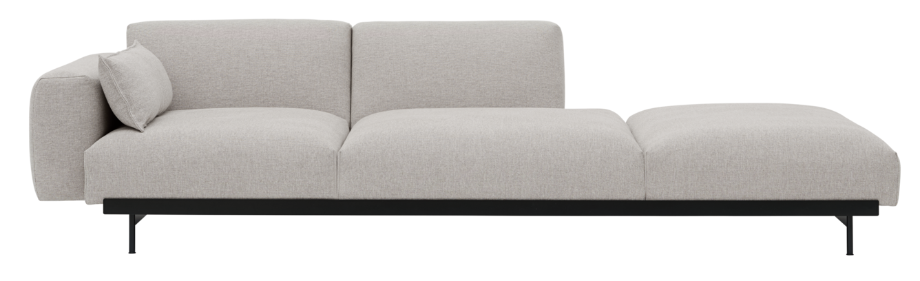 In Situ 3er Sofa offen in Combo 5: Clay 12 präsentiert im Onlineshop von KAQTU Design AG. 3er Sofa ist von Muuto