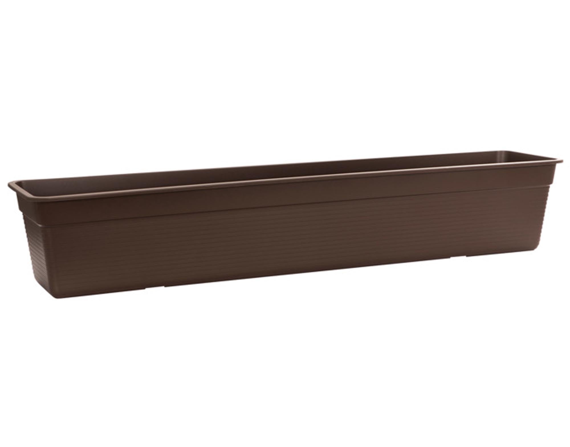 EBERTSANKEY Blumenkasten Super braun 80x18x14 cm in  präsentiert im Onlineshop von KAQTU Design AG. Pflanzentopf Outdoor ist von EBERT