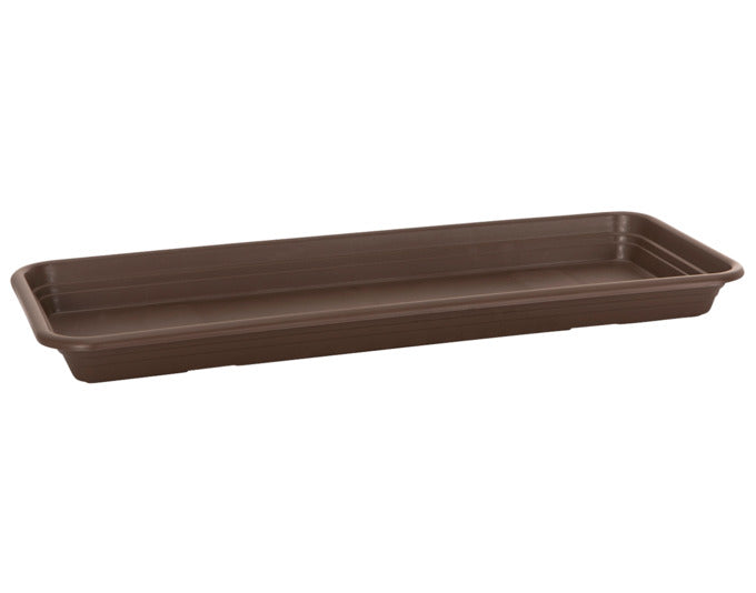 EBERTSANKEY Untersetzer zu Blumenkasten Super braun 40x15x3 cm in  präsentiert im Onlineshop von KAQTU Design AG. Pflanzentopfzubehör ist von EBERT