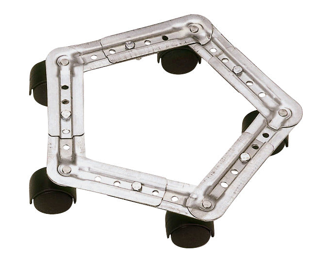 FLORA Rollnuntersetzer Vario weiss 25-34 cm in  präsentiert im Onlineshop von KAQTU Design AG. Pflanzentopfzubehör ist von E + h