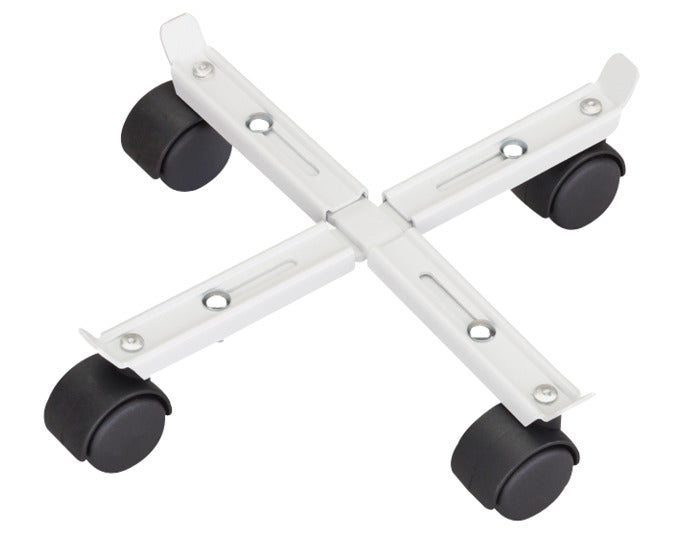 FLORA Rolluntersetzer Omega hellgrau 34-50 cm in  präsentiert im Onlineshop von KAQTU Design AG. Pflanzentopfzubehör ist von E + h