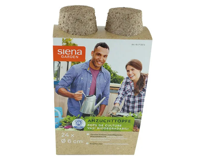 SIENA GARDEN Anzuchttopf ø 6 cm 24 Stück in  präsentiert im Onlineshop von KAQTU Design AG. Pflanzentopf Outdoor ist von SIENA GARDEN