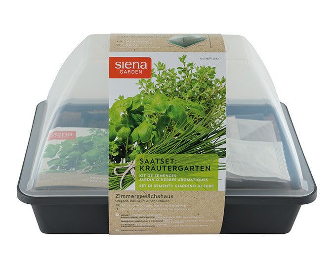 SIENA GARDEN Gewächshausset Kräutergarten pastellgrün in  präsentiert im Onlineshop von KAQTU Design AG. Gartenutensilien ist von SIENA GARDEN