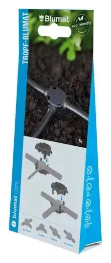 BLUMAT Schlauchsicherungsklemme, 5er-Set, für sicheren Halt von Schläuchen, ideal für Bewässerungssysteme, einfach zu verwenden.