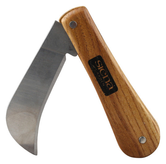 Entdecken Sie das SIENA GARDEN Gärtnermesser Classicline 17 cm – Ihr perfekter Partner für präzise Gartenarbeiten mit einer robusten Klinge und ergonomischem Griff.