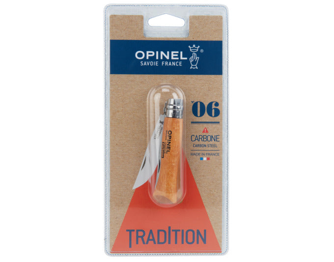 OPINEL Messer Nr. 7 8 cm Carbon SB in  präsentiert im Onlineshop von KAQTU Design AG. Küchenmesser ist von OPINEL
