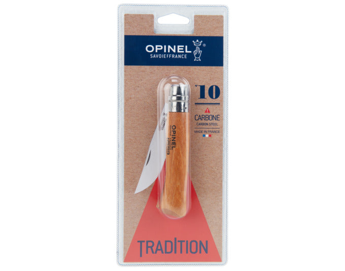 OPINEL Messer Nr. 10 10 cm Carbon SB in  präsentiert im Onlineshop von KAQTU Design AG. Küchenmesser ist von OPINEL