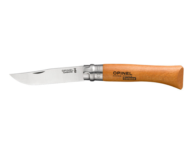 OPINEL Messer Nr. 10 10 cm Karbon-Stahl in  präsentiert im Onlineshop von KAQTU Design AG. Küchenmesser ist von OPINEL
