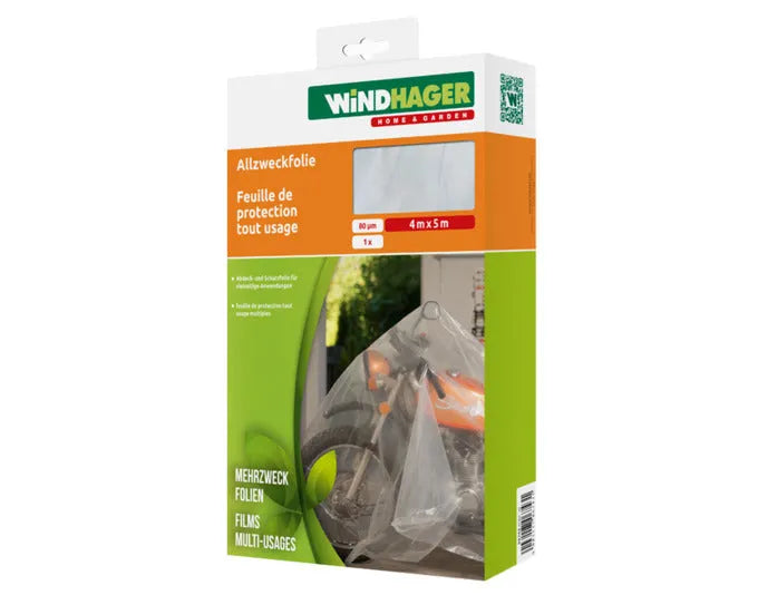 WINDHAGER Allzweckfolie 5x4 m transparent in  präsentiert im Onlineshop von KAQTU Design AG. Gartenpflege ist von WINDHAGER