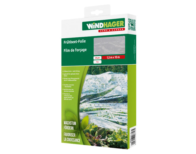 WINDHAGER Frühbeetfolie 10x1.5 m in  präsentiert im Onlineshop von KAQTU Design AG. Gartenpflege ist von WINDHAGER
