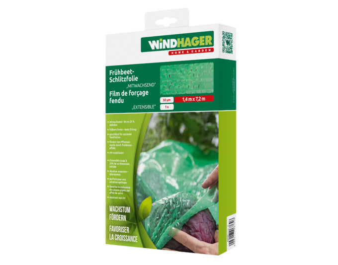 WINDHAGER Mitwachsende Frühbeet Schlitzfolie 1.4x7.2 m in  präsentiert im Onlineshop von KAQTU Design AG. Gartenpflege ist von WINDHAGER