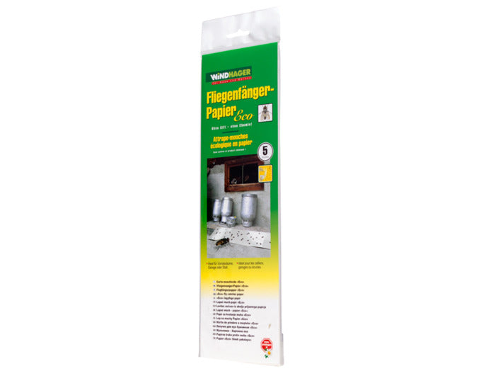 WINDHAGER Fliegenfalle Papier ECO 5 Stk. pro Beutel in  präsentiert im Onlineshop von KAQTU Design AG. Insektenabwehr ist von WINDHAGER