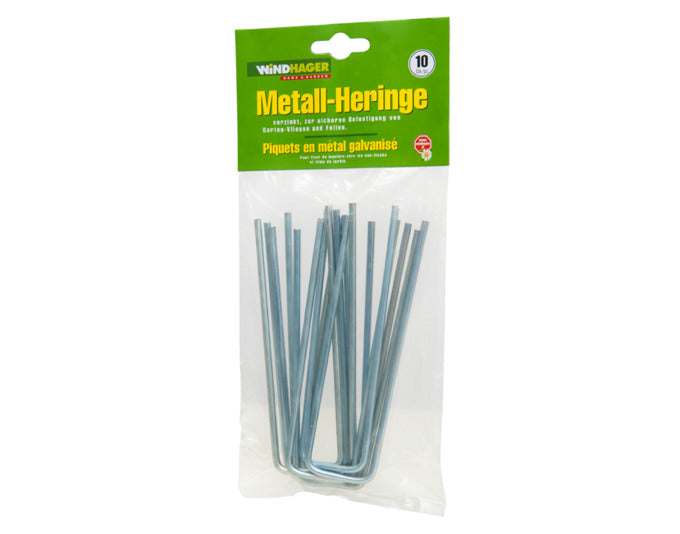 WINDHAGER Metall-Heringe 10 Stk. in  präsentiert im Onlineshop von KAQTU Design AG. Gartenpflege ist von WINDHAGER