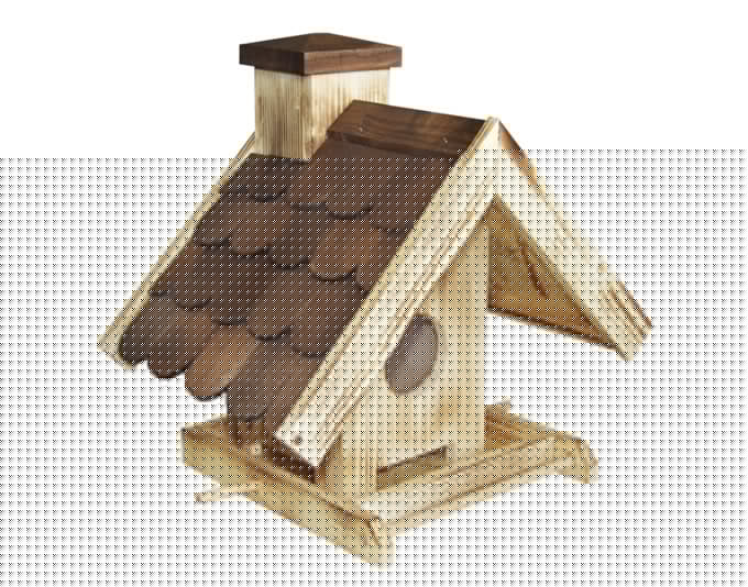 WINDHAGER Vogelfutterhaus Villa 34x24x32 cm in  präsentiert im Onlineshop von KAQTU Design AG. Nistkasten ist von WINDHAGER