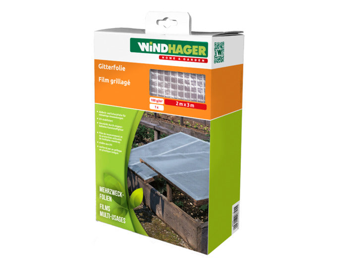 WINDHAGER Gitter-Folie 3x2 m transparent in  präsentiert im Onlineshop von KAQTU Design AG. Gartenpflege ist von WINDHAGER