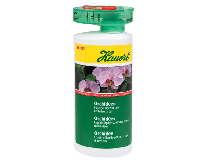 HAUERT Dünger Orchideen 0.25 l in  präsentiert im Onlineshop von KAQTU Design AG. Gartenpflege ist von HAUERT