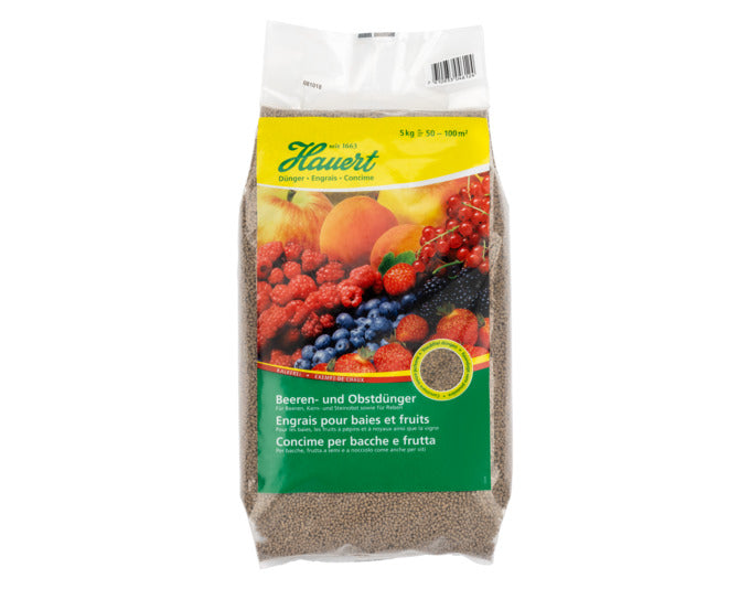 HAUERT Dünger Beeren und Obst 5 kg in  präsentiert im Onlineshop von KAQTU Design AG. Gartenpflege ist von HAUERT