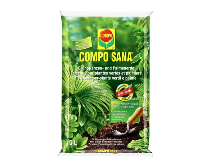 COMPO Grünpflanzen und Palmenerde 5 l in  präsentiert im Onlineshop von KAQTU Design AG. Gartenpflege ist von COMPO