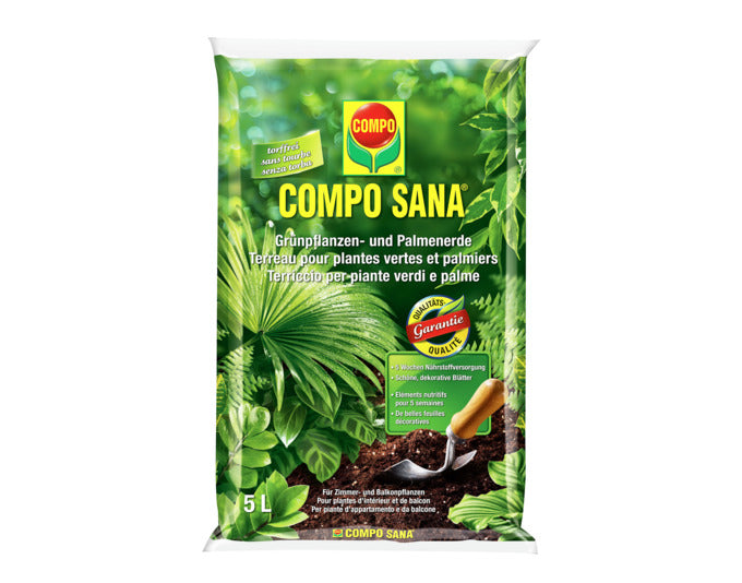 COMPO Grünpflanzen und Palmenerde 5 l in  präsentiert im Onlineshop von KAQTU Design AG. Gartenpflege ist von COMPO