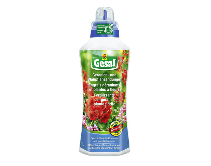 GESAL Geranien-Dünger 1 l in  präsentiert im Onlineshop von KAQTU Design AG. Gartenpflege ist von GESAL