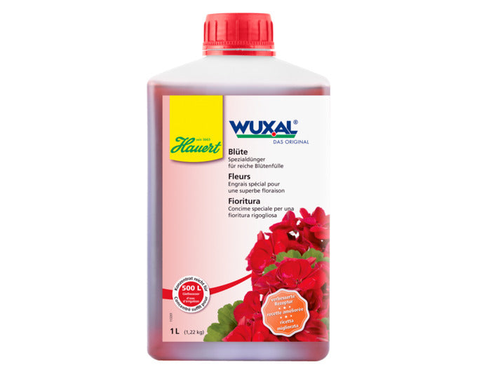 HAUERT Spezialdünger Blüten Wuxal 1 l in  präsentiert im Onlineshop von KAQTU Design AG. Gartenpflege ist von MAAG