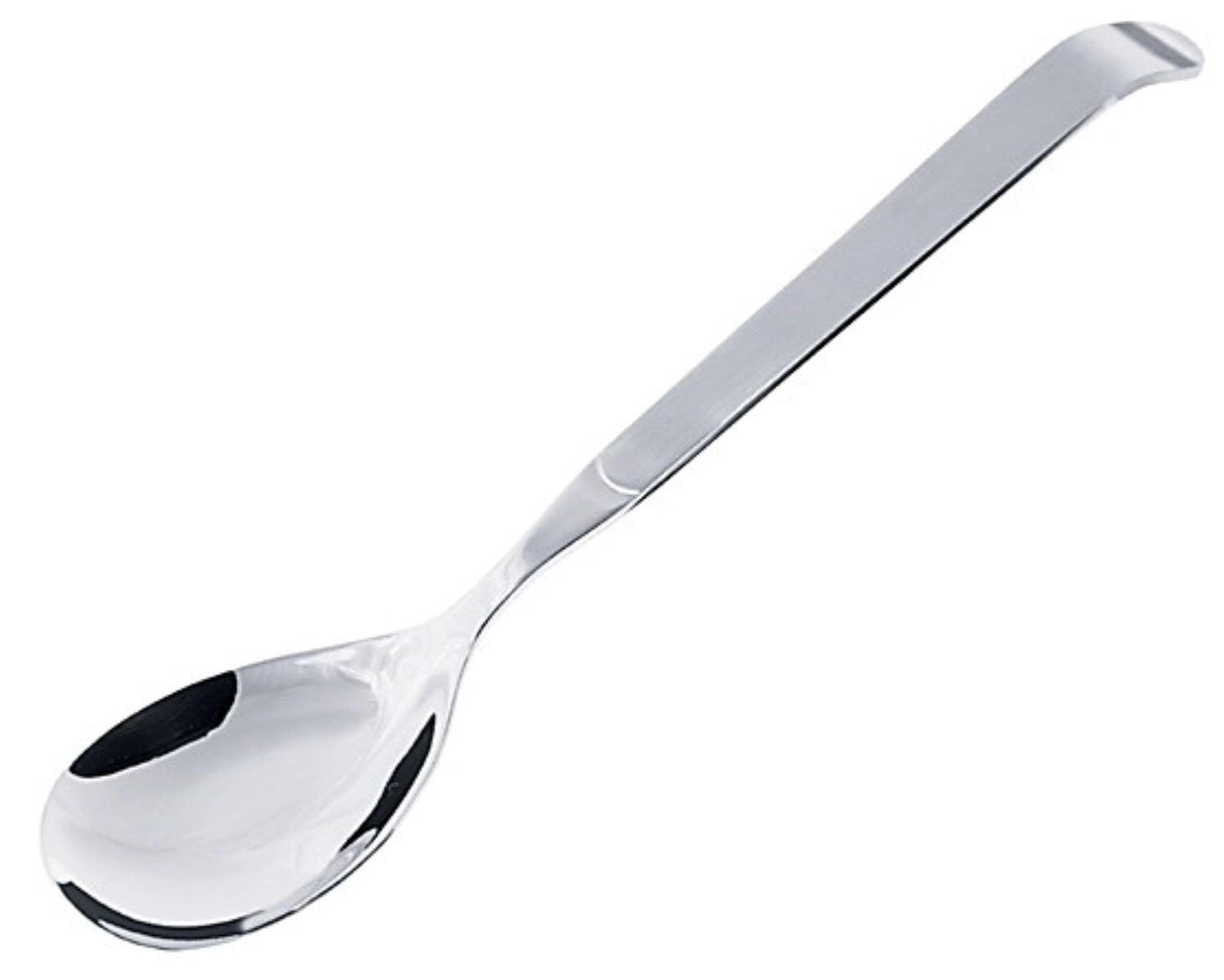 Salatlöffel Edelstahl 18/10  8.5x 6cm L:30.5cm in Silber präsentiert im Onlineshop von KAQTU Design AG. Salatzubehör ist von Contacto