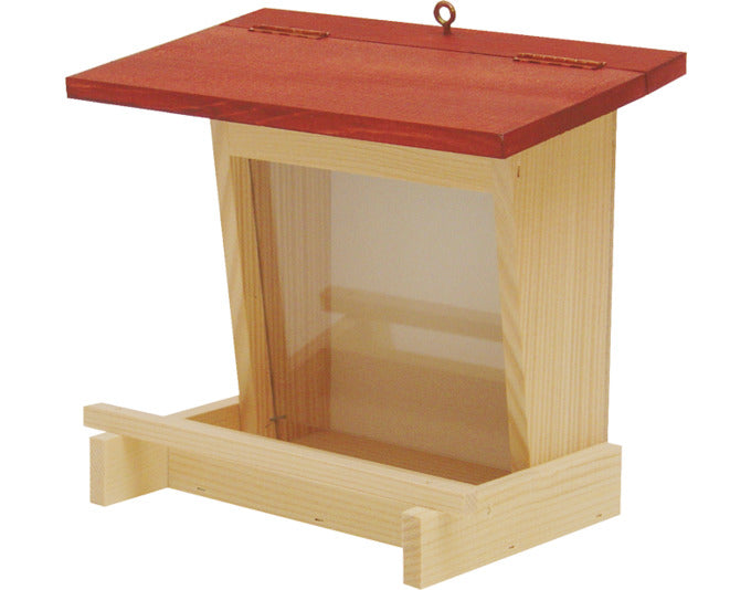BEWO Vogelfutterhaus Wandautomat Dach rot in  präsentiert im Onlineshop von KAQTU Design AG. Nistkasten ist von BEWO