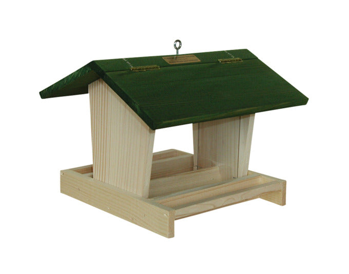 BEWO Vogelfutterhaus Rigi Dach grün in  präsentiert im Onlineshop von KAQTU Design AG. Nistkasten ist von BEWO