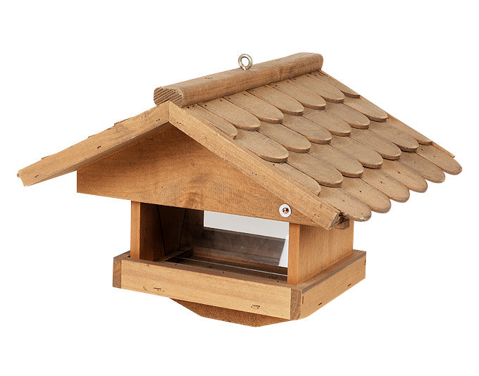 BEWO Vogelfutterhaus Emmental mittel mit Schindeldach in  präsentiert im Onlineshop von KAQTU Design AG. Nistkasten ist von BEWO