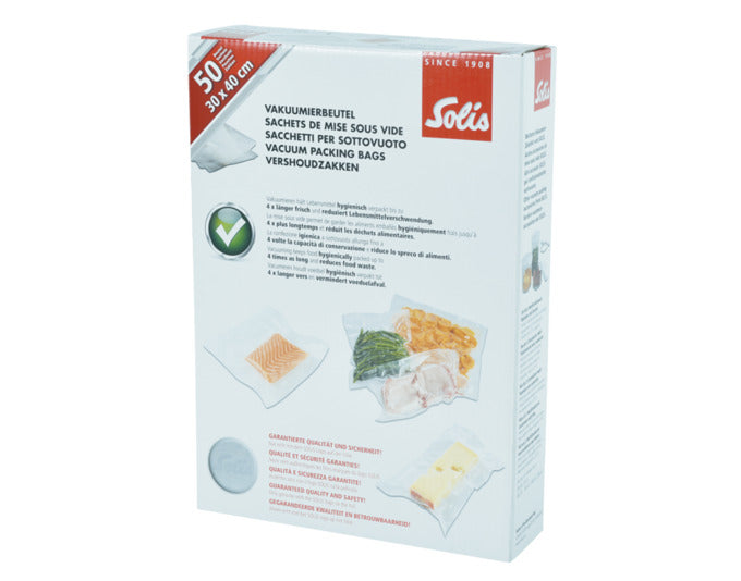 SOLIS Plastikbeutel 50 Stück 30x40 cm in  präsentiert im Onlineshop von KAQTU Design AG. Küchenhelfer ist von SOLIS