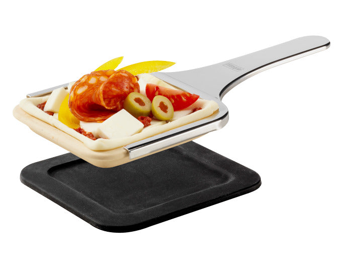 Tonpfännchen Set zu Pizzagrill in  präsentiert im Onlineshop von KAQTU Design AG. Fondue/Raclette ist von STÖCKLI