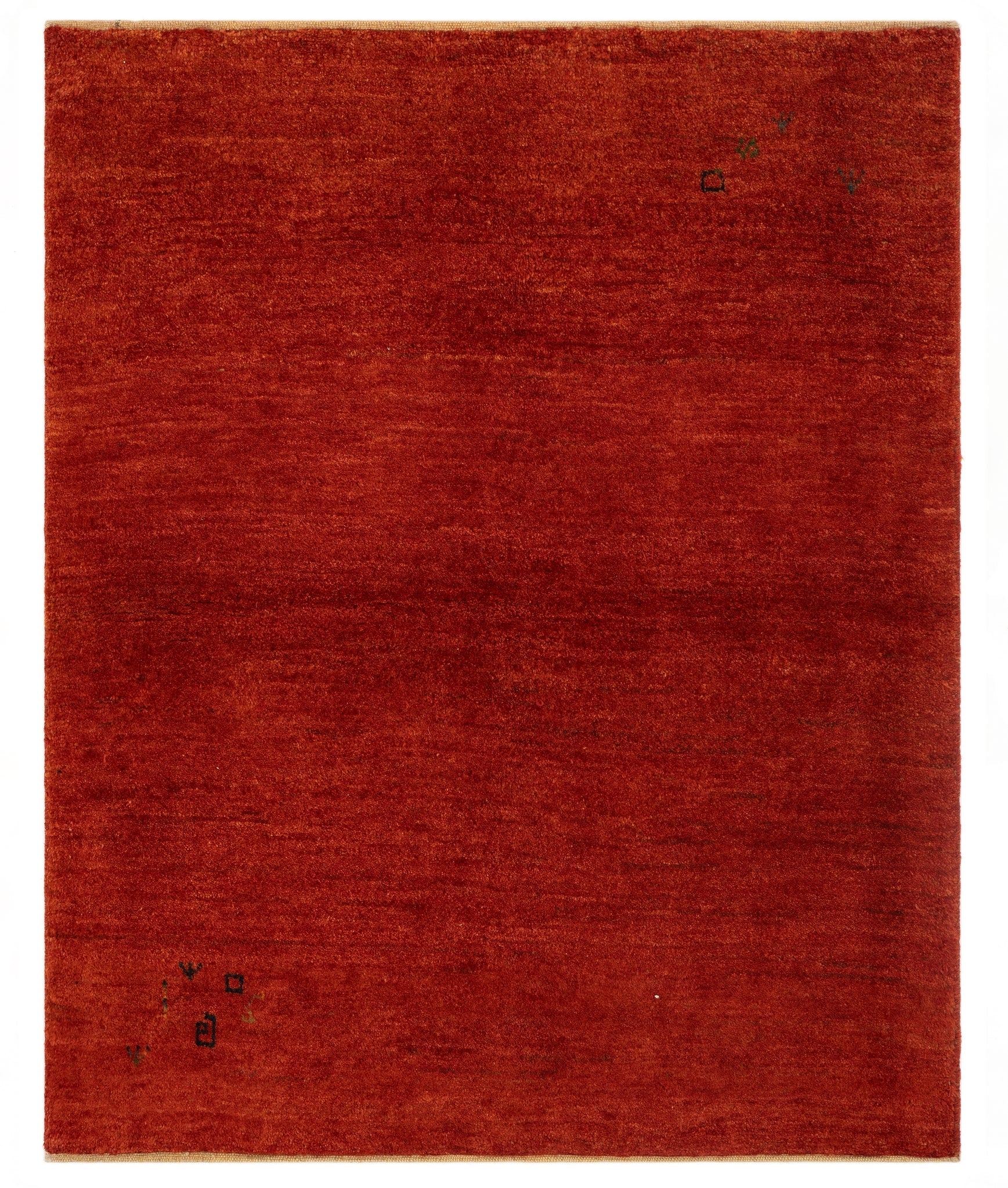 121x150 Gabbeh in Rot präsentiert im Onlineshop von KAQTU Design AG. Teppich ist von Vidal