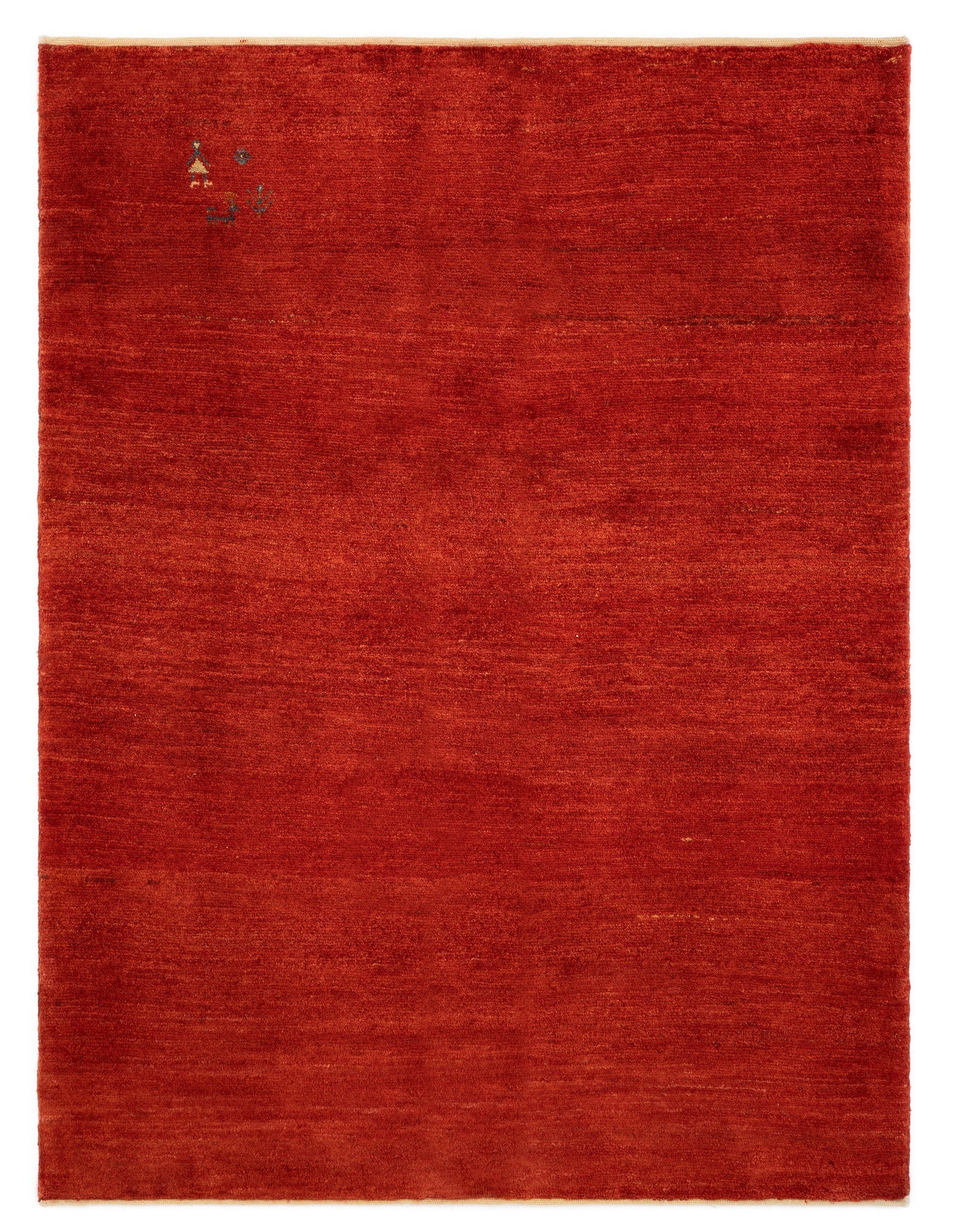 150x196 Gabbeh Shouli in Rot präsentiert im Onlineshop von KAQTU Design AG. Teppich ist von Vidal