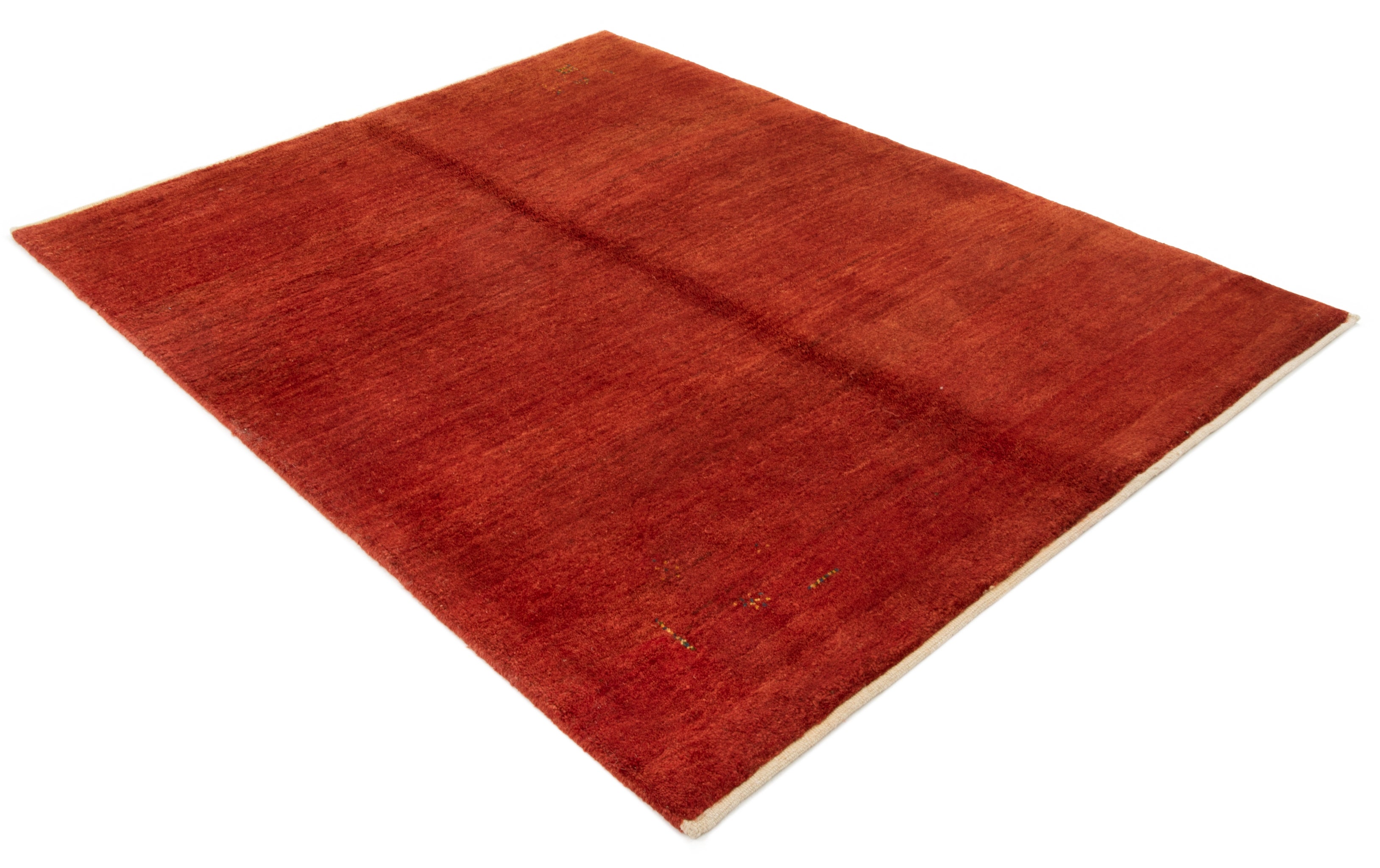 154x199 Gabbeh Shouli in Rot präsentiert im Onlineshop von KAQTU Design AG. Teppich ist von Vidal