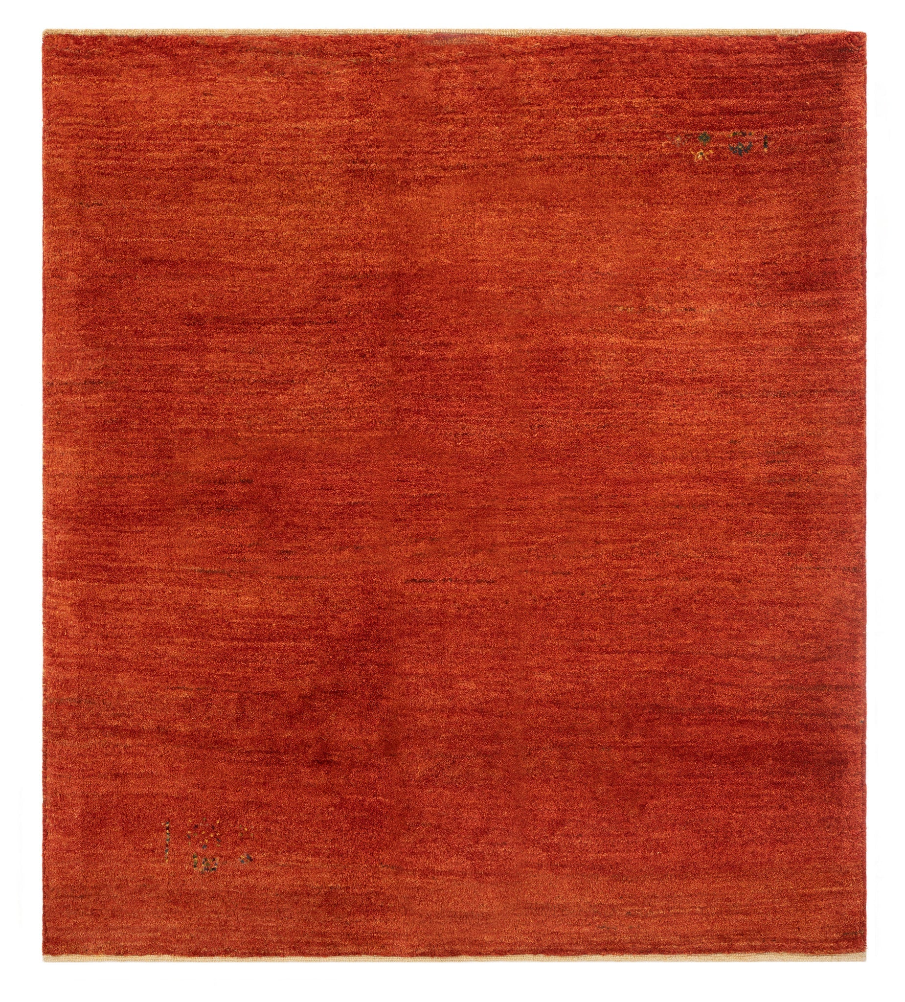 140x159 Gabbeh Shouli in Rot präsentiert im Onlineshop von KAQTU Design AG. Teppich ist von Vidal