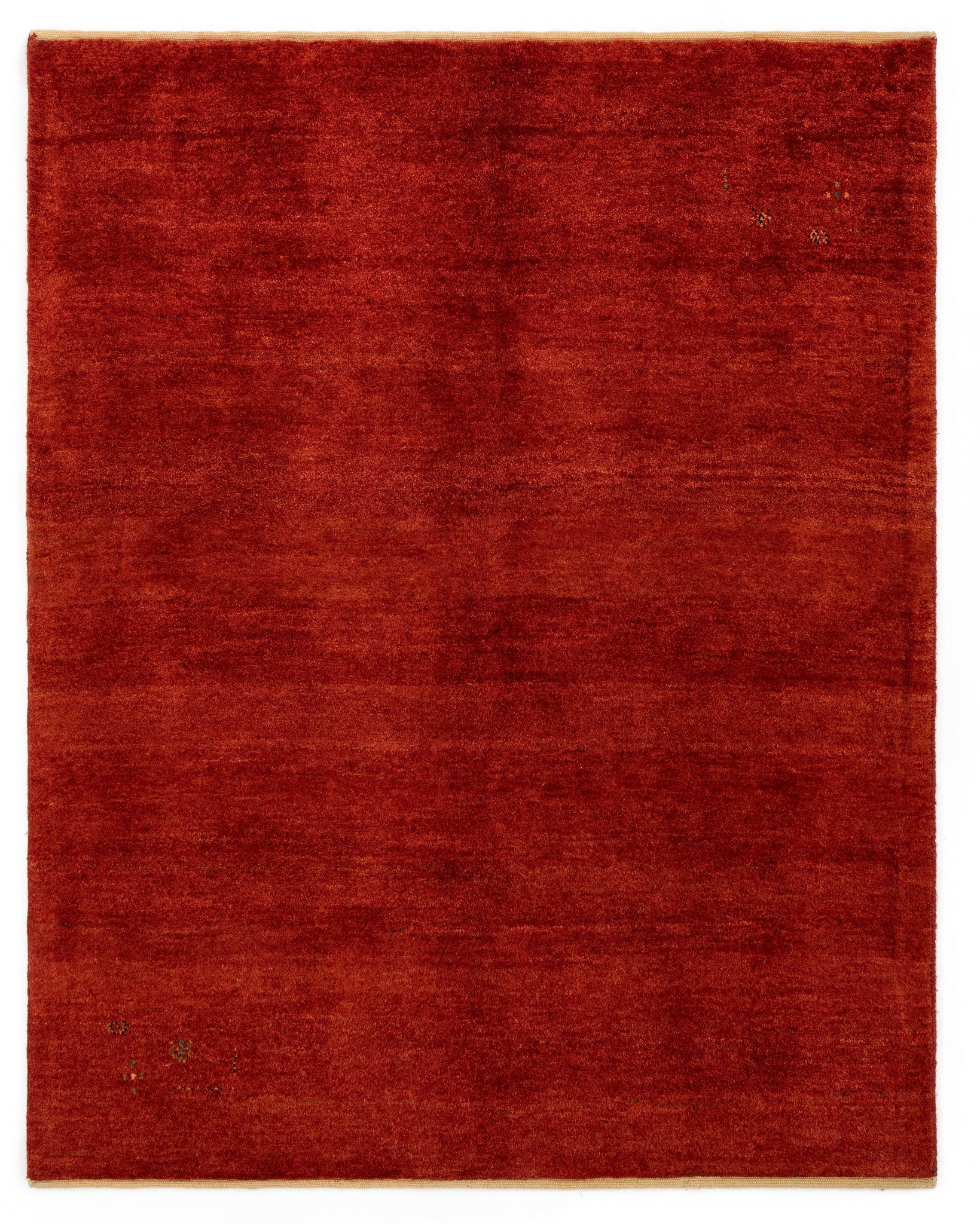 155x195 Gabbeh Shouli in Rot präsentiert im Onlineshop von KAQTU Design AG. Teppich ist von Vidal