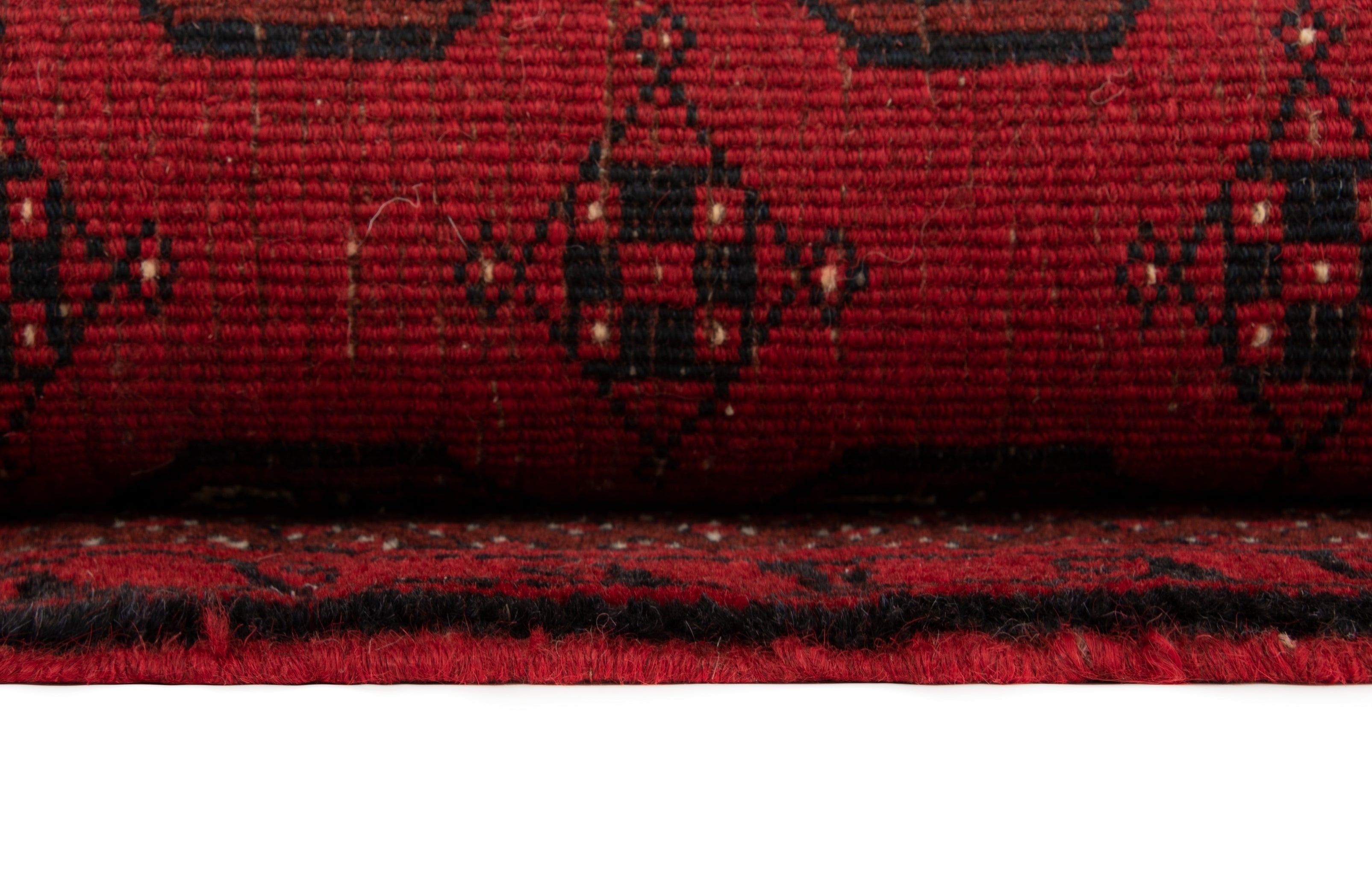 104x179 Afghan in Rot präsentiert im Onlineshop von KAQTU Design AG. Teppich ist von Vidal