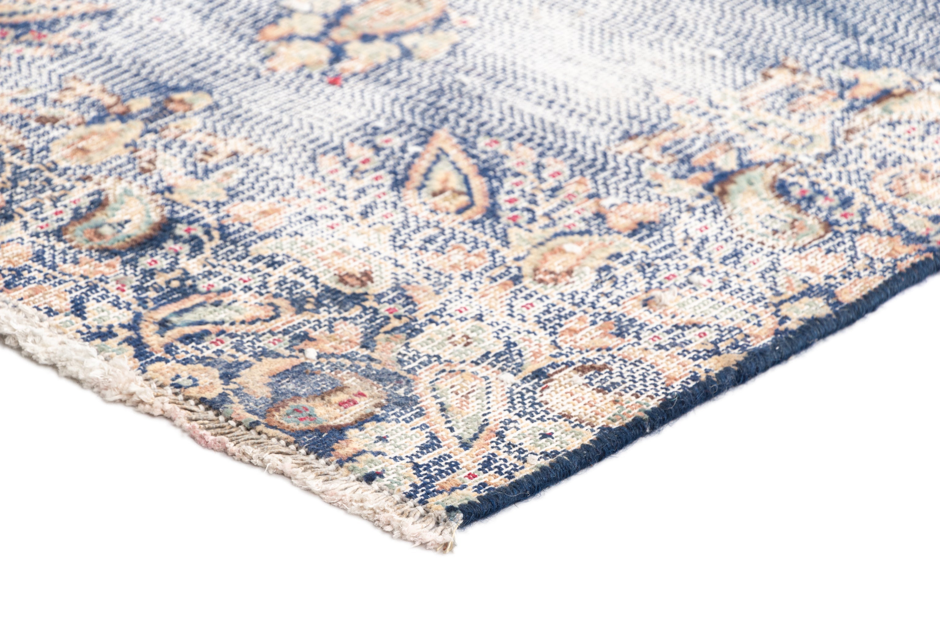 114x54 Vintage Royal in Blau präsentiert im Onlineshop von KAQTU Design AG. Teppich ist von Vidal