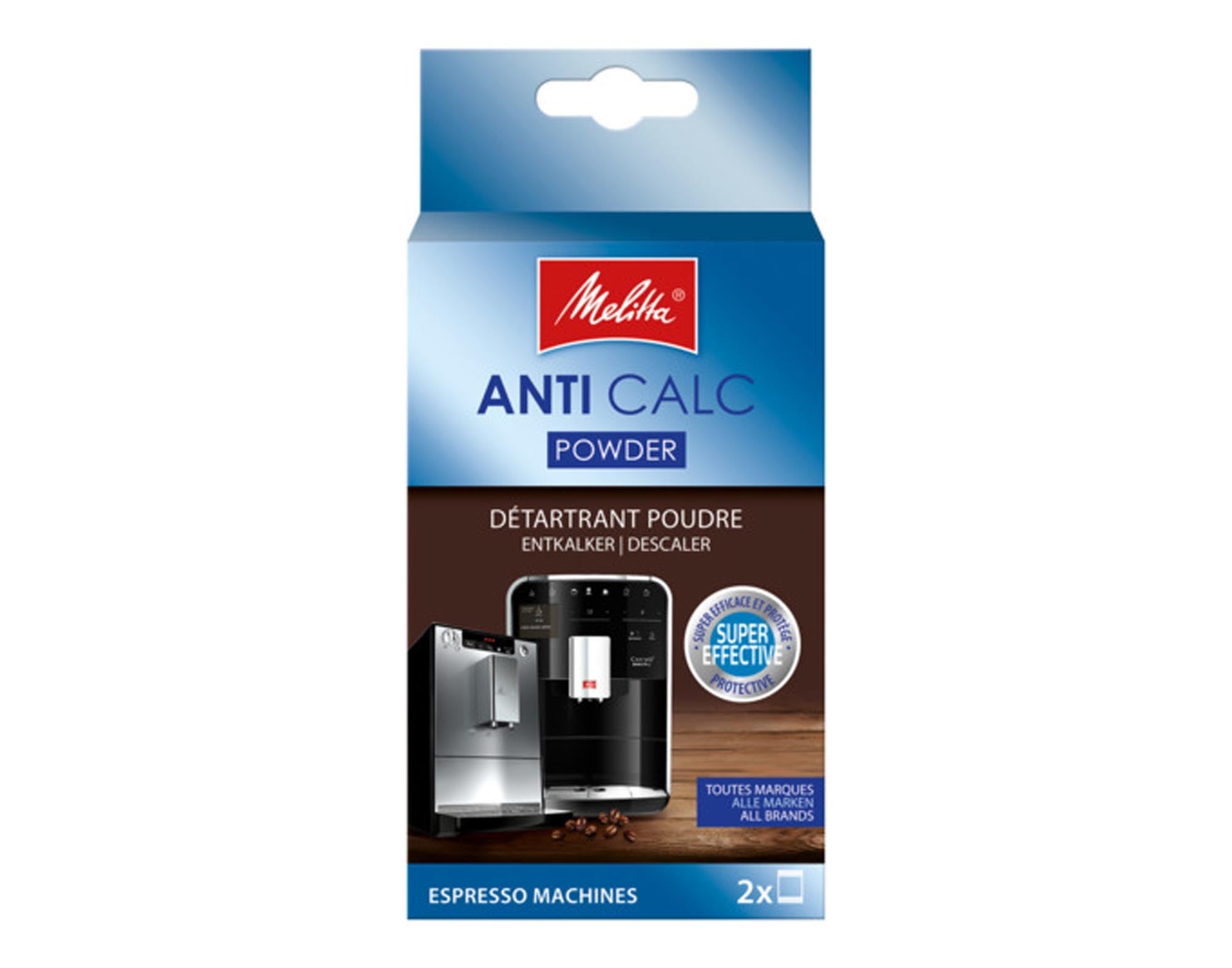 MELITTA Entkalkungspulver Anti Calc 2 Stück in  präsentiert im Onlineshop von KAQTU Design AG. Reinigungsmittel ist von MELITTA
