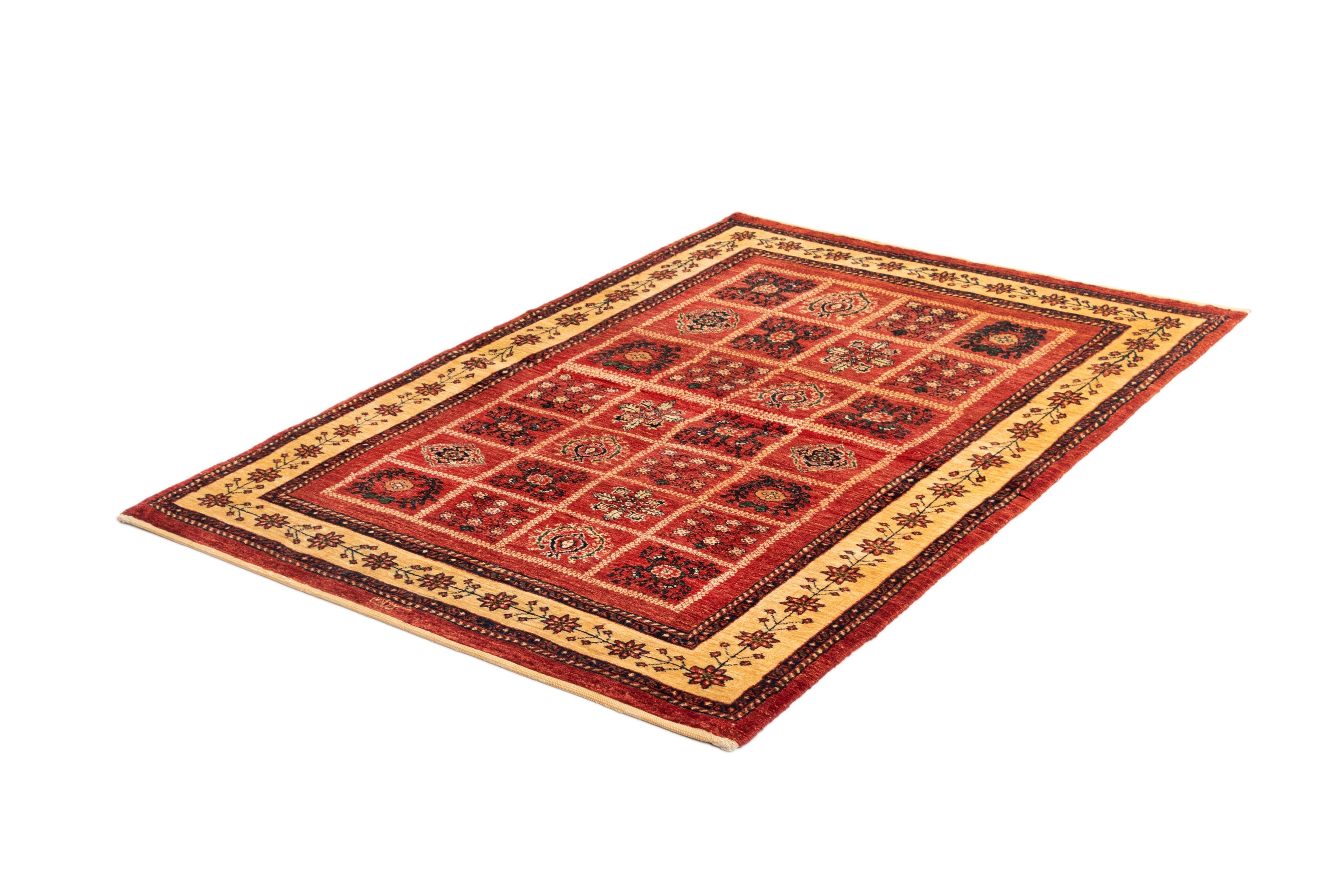157x113 Kashkuli in Rot präsentiert im Onlineshop von KAQTU Design AG. Teppich ist von Vidal