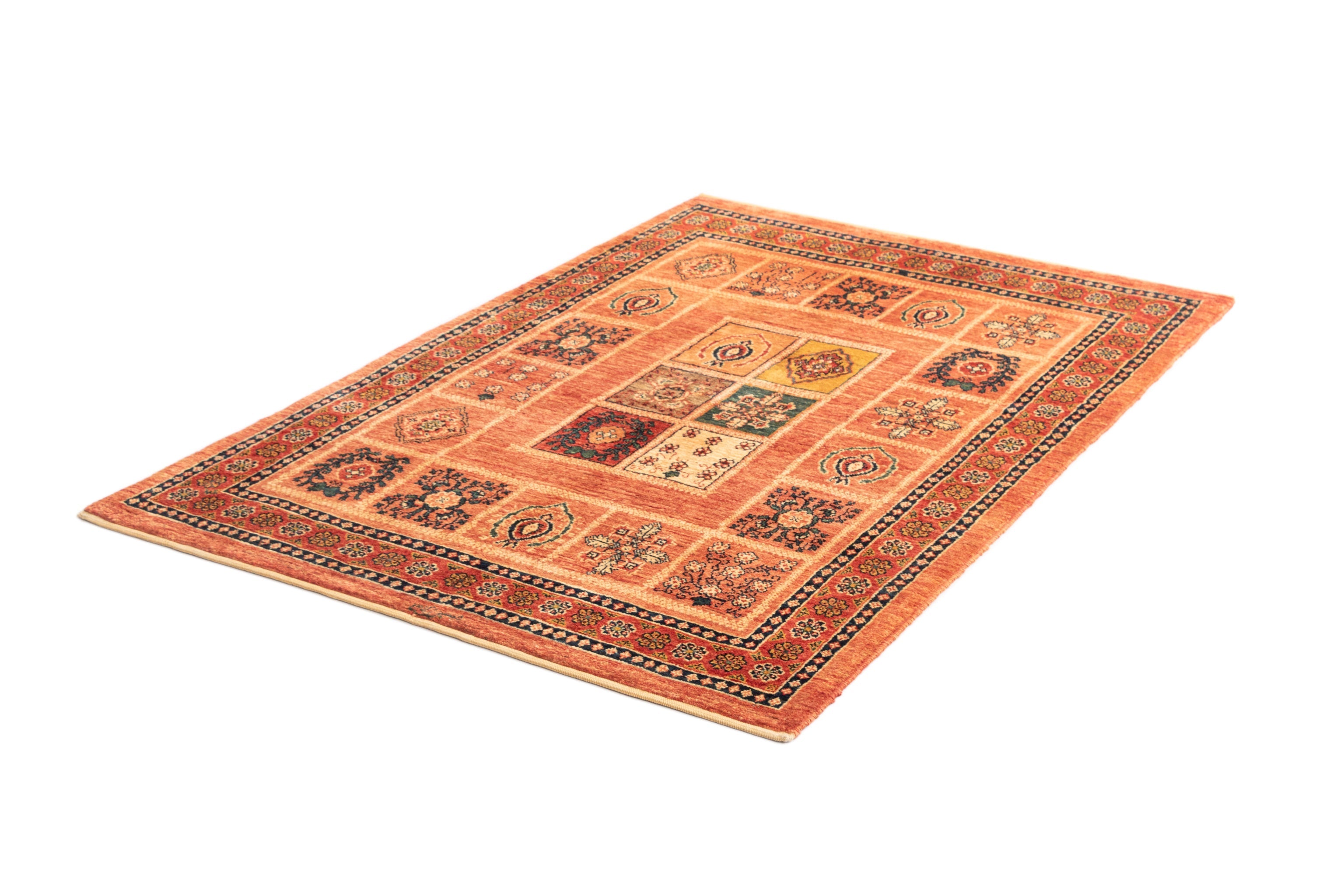 152x106 Kashkuli in Orange präsentiert im Onlineshop von KAQTU Design AG. Teppich ist von Vidal