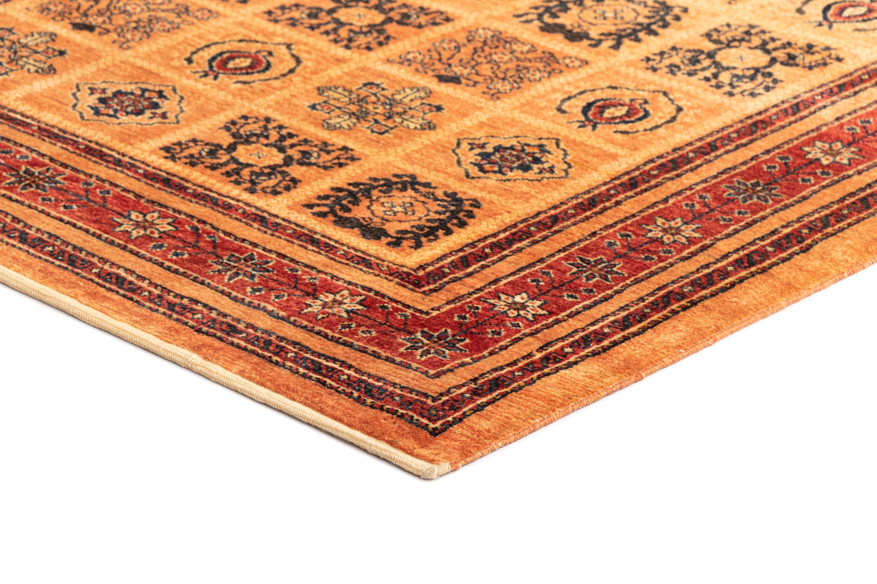 150x108 Kashkuli in Orange präsentiert im Onlineshop von KAQTU Design AG. Teppich ist von Vidal