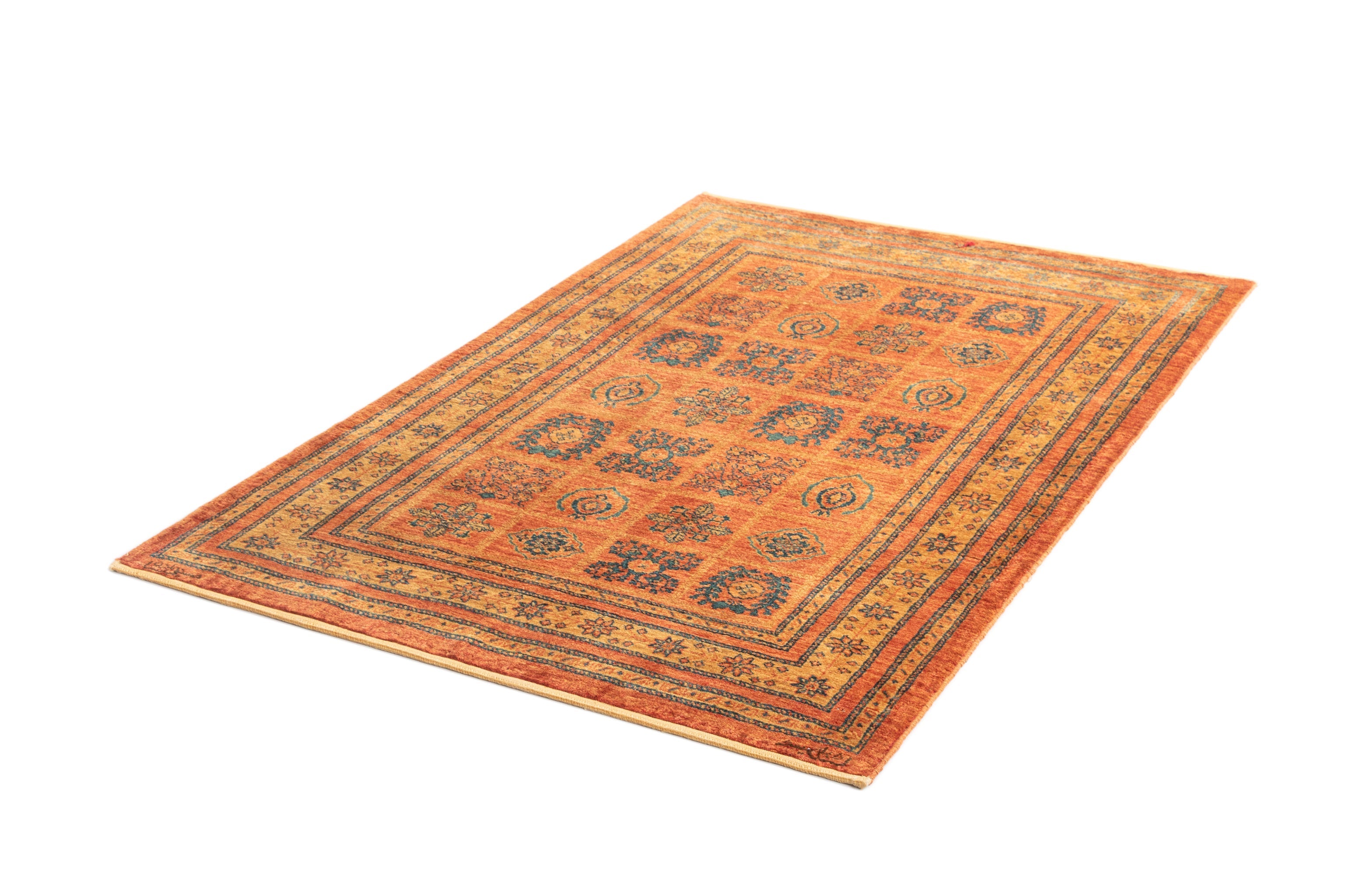146x103 Kashkuli in Orange präsentiert im Onlineshop von KAQTU Design AG. Teppich ist von Vidal